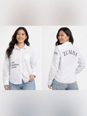 'No Skipping Class' ZUMBA L/S Shirt